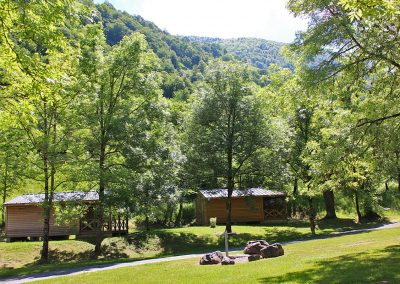 Bungalows avec deux chambres