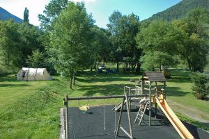 Aire de jeux pour enfants au Camping