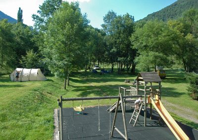 Aire de jeux pour enfants au Camping