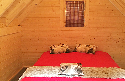 Mini-chalet Camping Le Gave d'Aspe Pyrénées